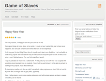 Tablet Screenshot of gameofslaves.com